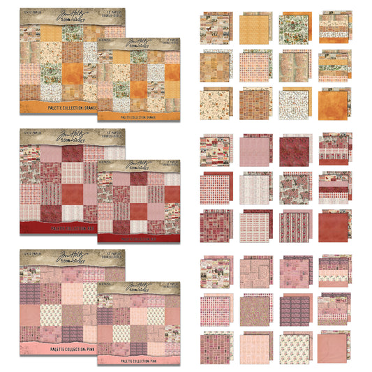 Tim Holtz idea-ology Palette Paper Collection January 2026