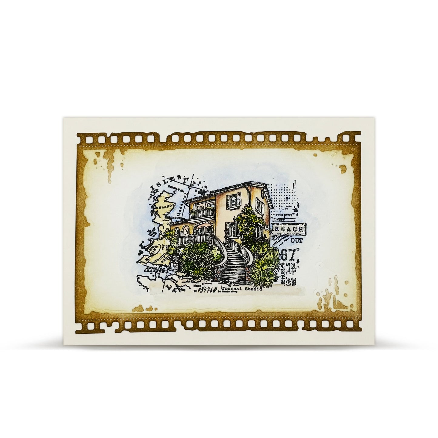 Whimsy Dwellings & Inked Impressions Stamp Bundle