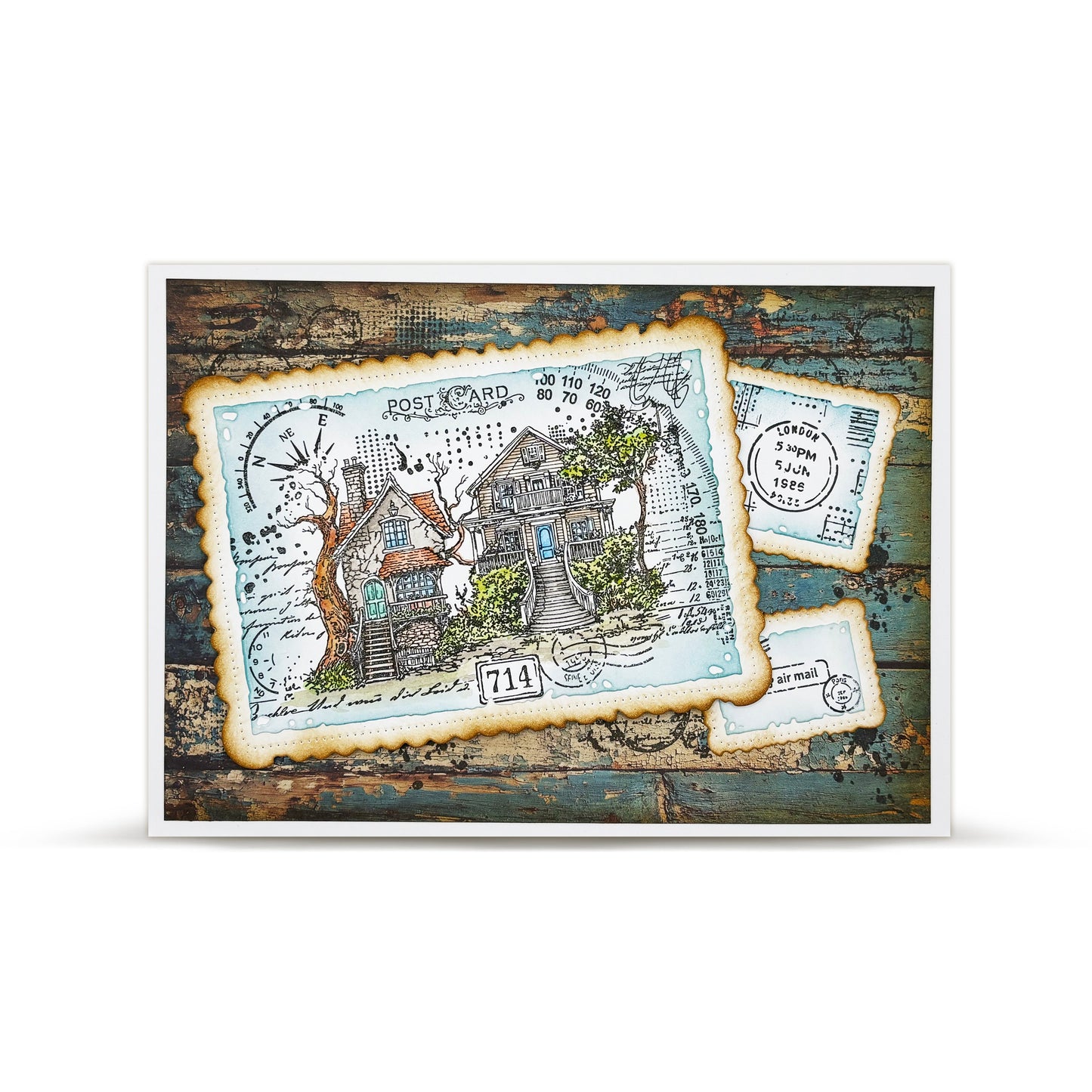 Whimsy Dwellings & Inked Impressions Stamp Bundle