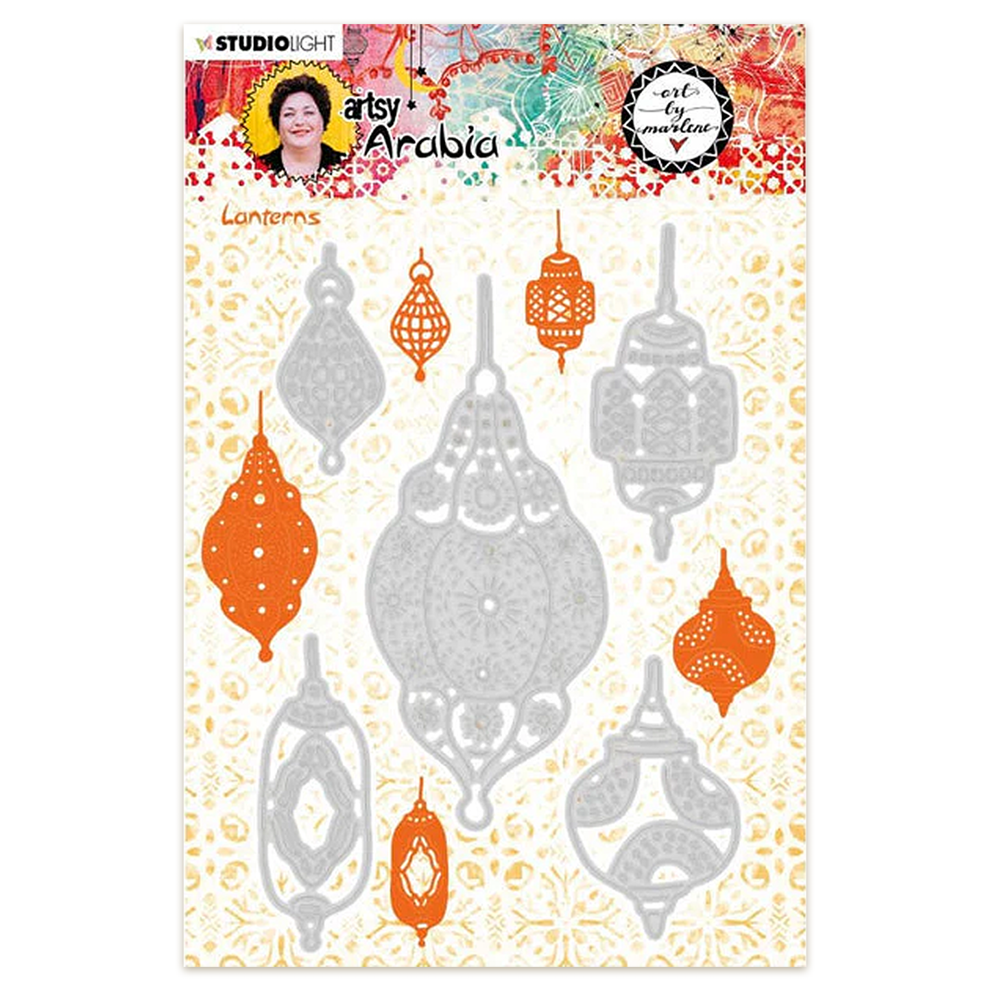 Art By Marlene Artsy Arabia - Lanterns Cutting Dies