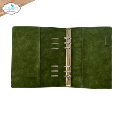 Elizabeth Craft Designs Delightful Discovery Memory Binder Earthy Green
