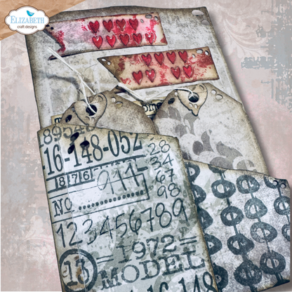 Elizabeth Craft Designs Hello You! Stamps Scribbles