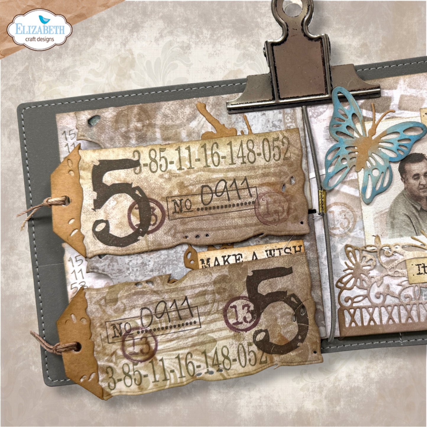 Elizabeth Craft Designs Hello You! Stamps Scribbles
