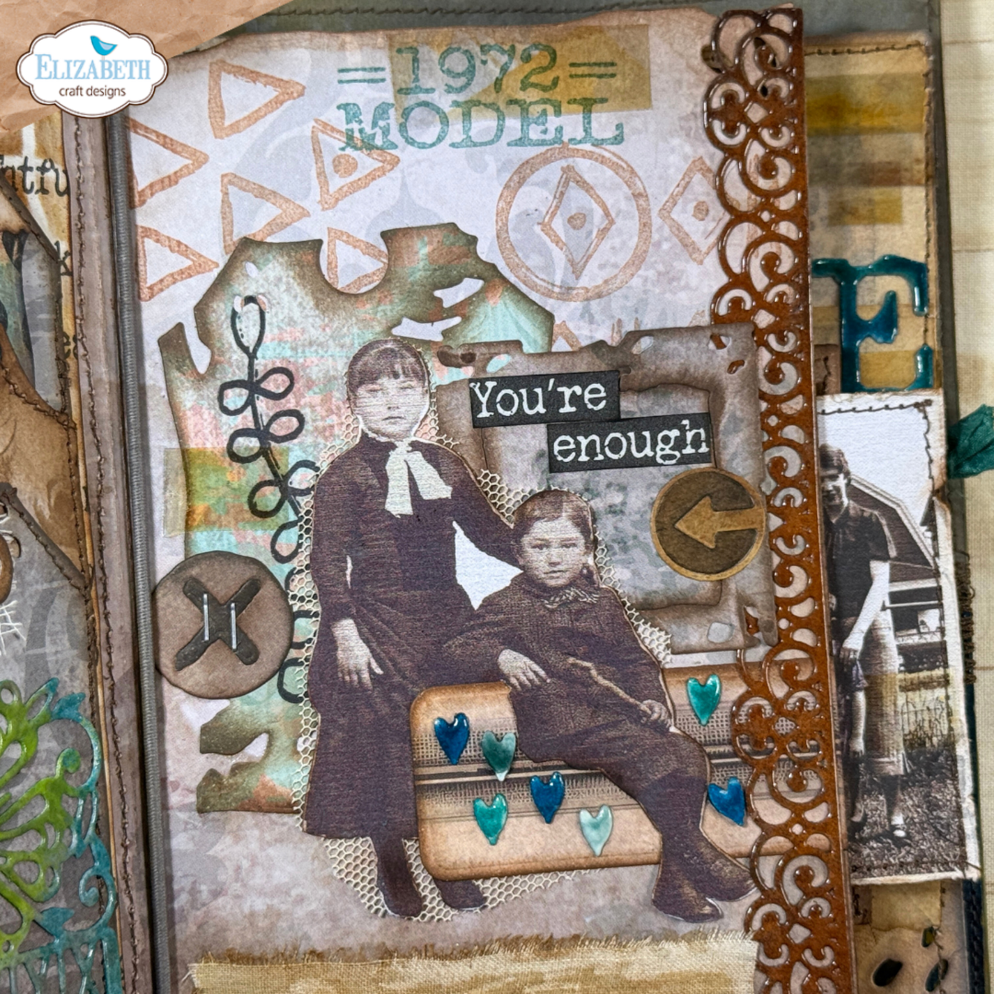 Elizabeth Craft Designs Hello You! Stamps Scribbles