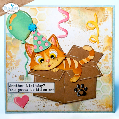 Elizabeth Craft Designs Meet the Cats Die Surprise Box by Cute & Whimsical