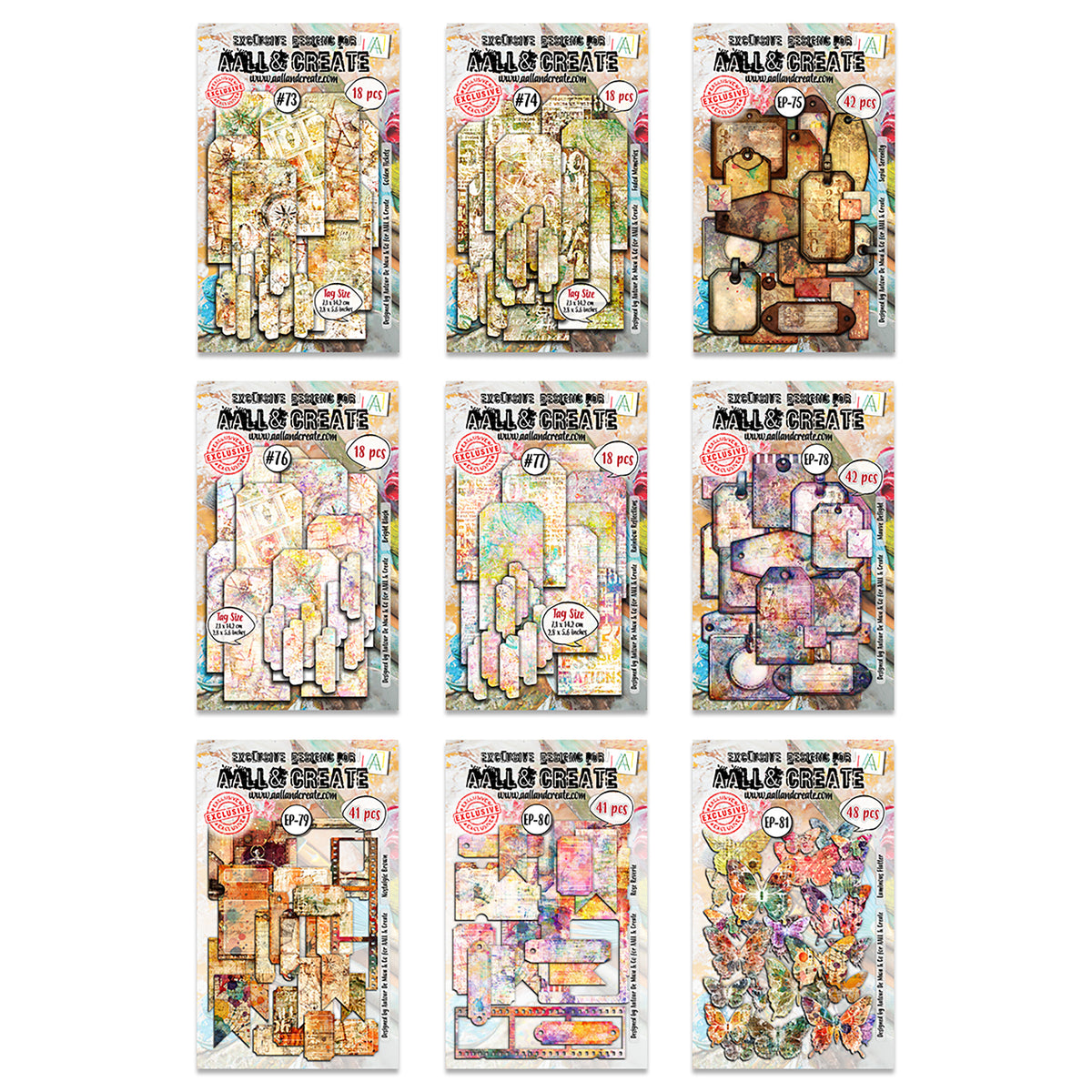 Taggy Tags Ephemera Bundle