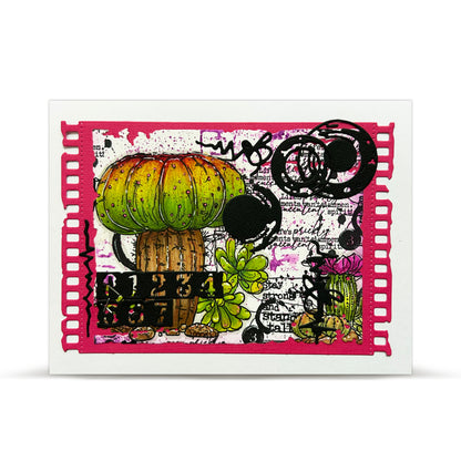 #1073 - A6 Stamp Set - Botanical Bliss