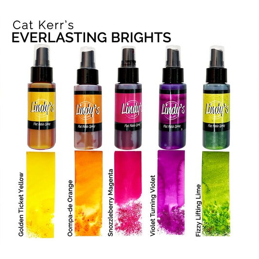 Lindy's Gang Everlasting Brights Flat Fabio Spray Set by Cat Kerr