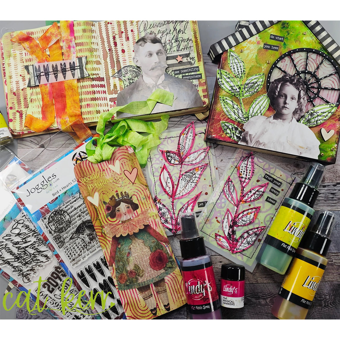 Lindy's Gang Everlasting Brights Flat Fabio Spray Set by Cat Kerr