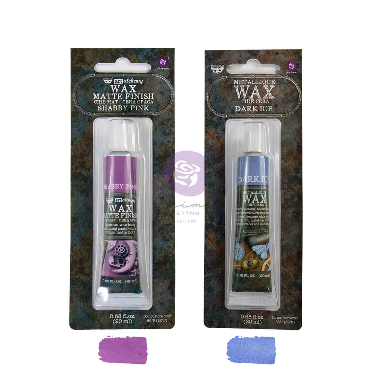 Prima Marketing Finnabair Limited Edition Metallique + Matte Wax Set Dreams (2x20ml)