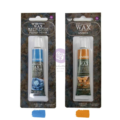 Prima Marketing Finnabair Limited Edition Metallique + Matte Wax Set Visions (2x20ml)