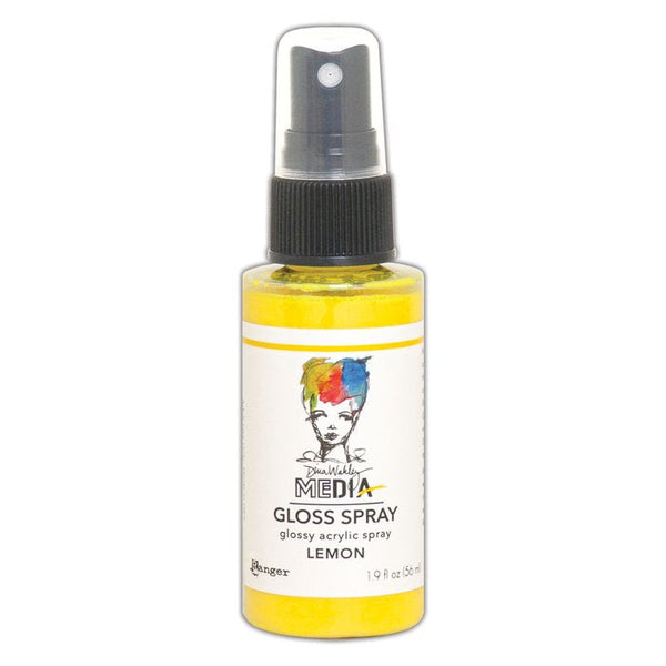 Ranger Dina Wakley Media Gloss Spray Lemon – AALL & Create