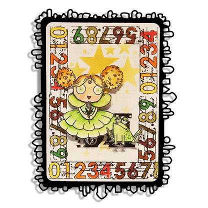 PC-126 - 6"x6" Stencil - Lotza Starz