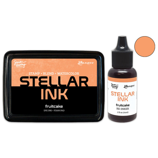 Ranger Simon Hurley create. Stellar Ink Pad & Re-Inker - Fruitcake