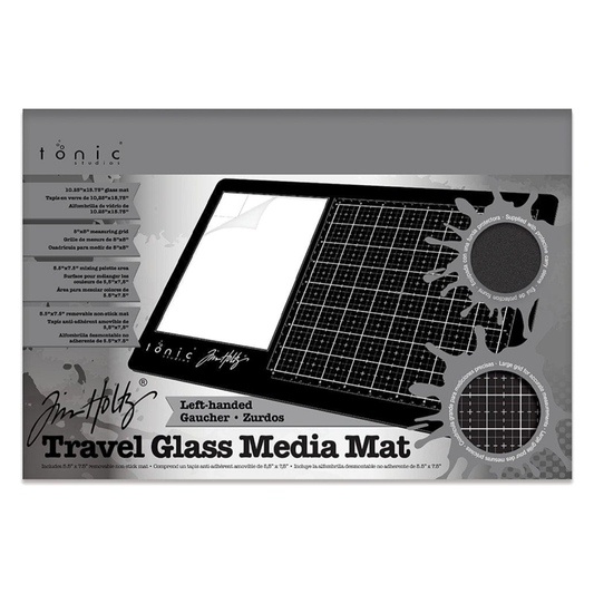 Tonic Studios Tim Holtz - Travel Glass Media Mat - Left handed