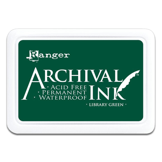 Archival Ink Pad Library Green