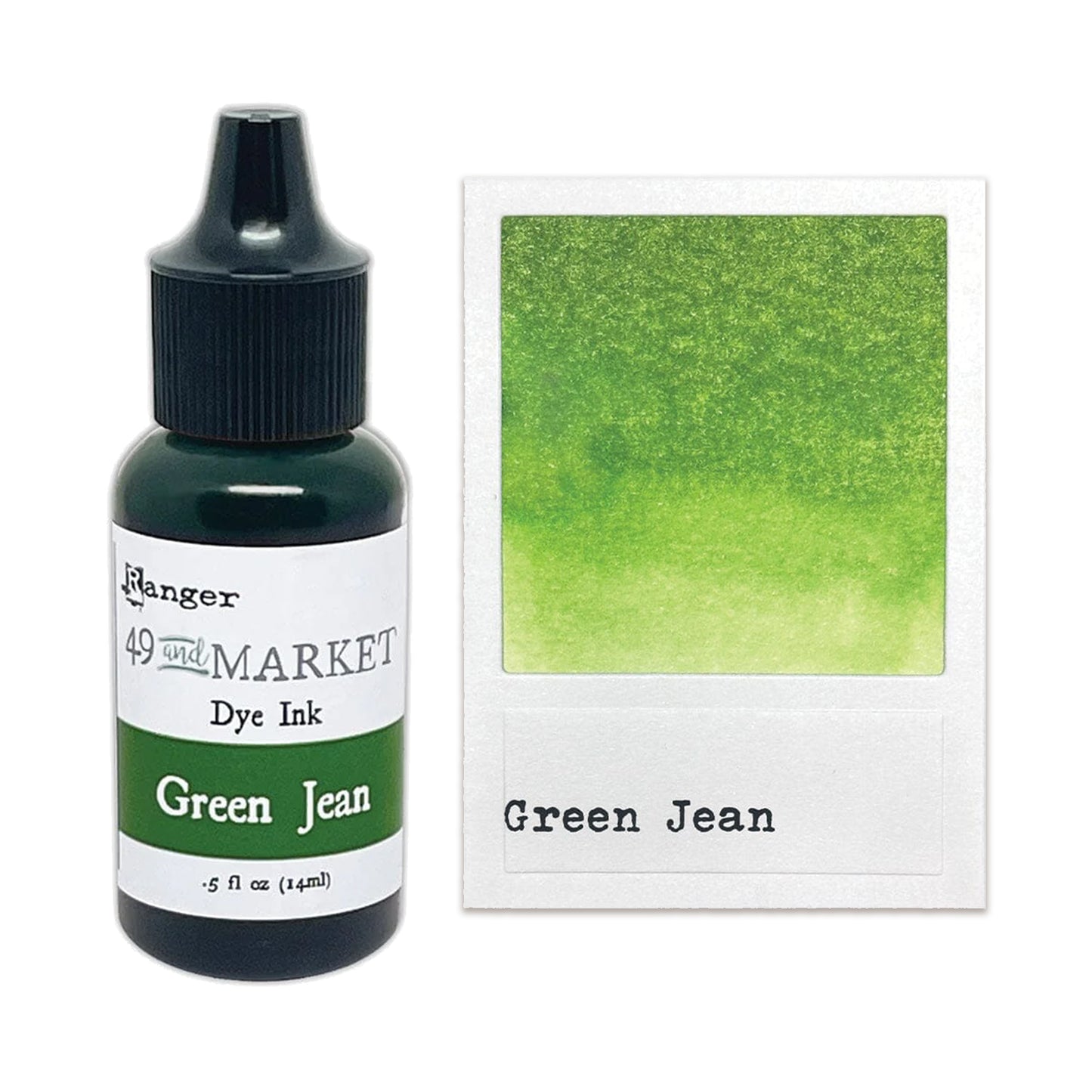 Ranger 49 And Market Dye Reinker - Green Jean