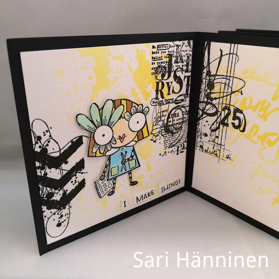 TP-378 - A7 Clear Stamp Set - The Crafter