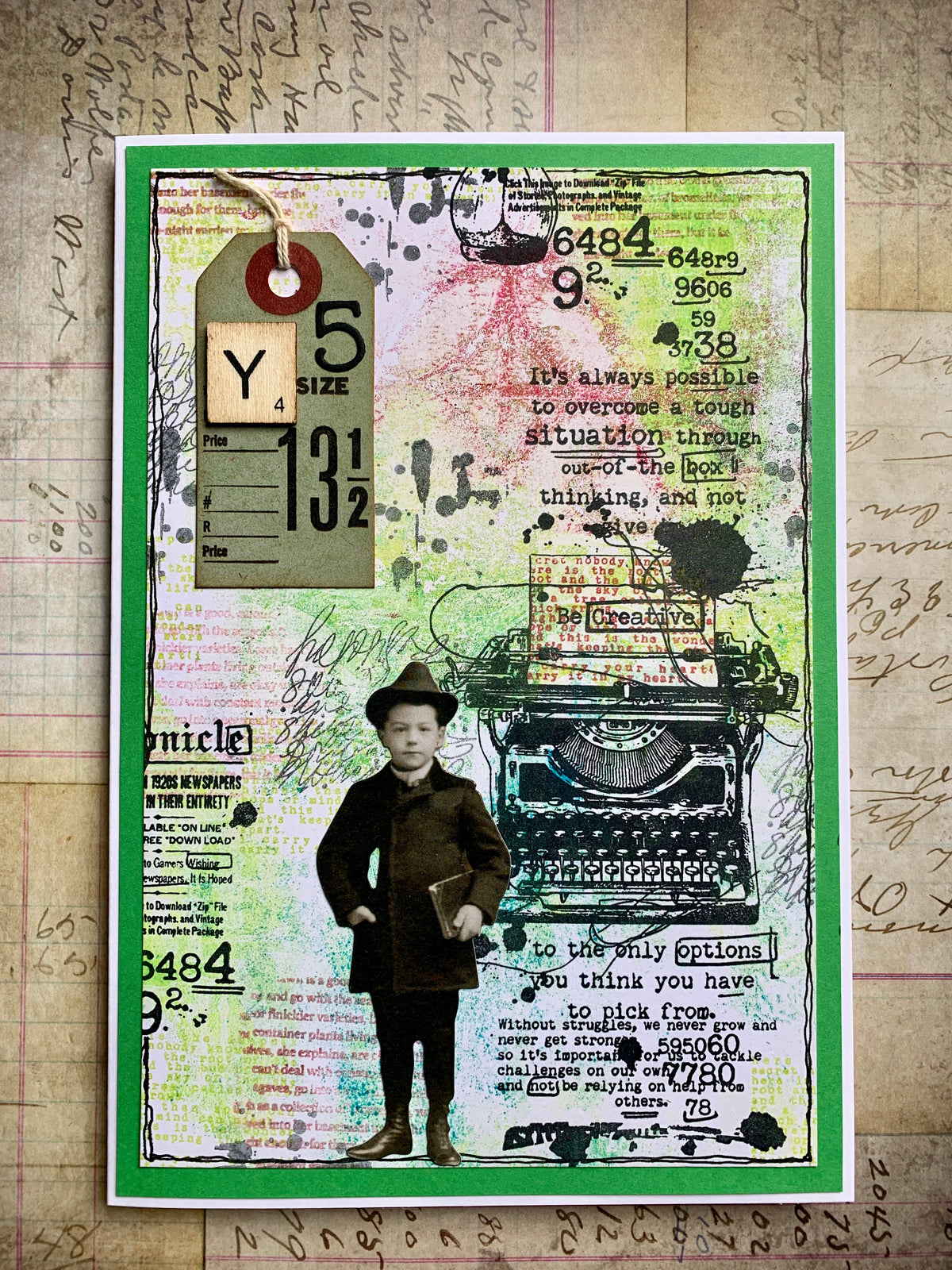 TP-325 - A5 Clear Stamp Set - Time Up