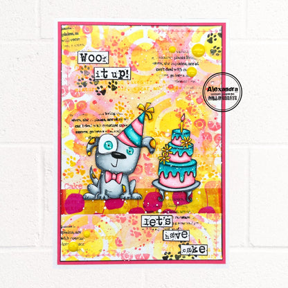 TP-968 - A7 Stamp Set - Woof It Up