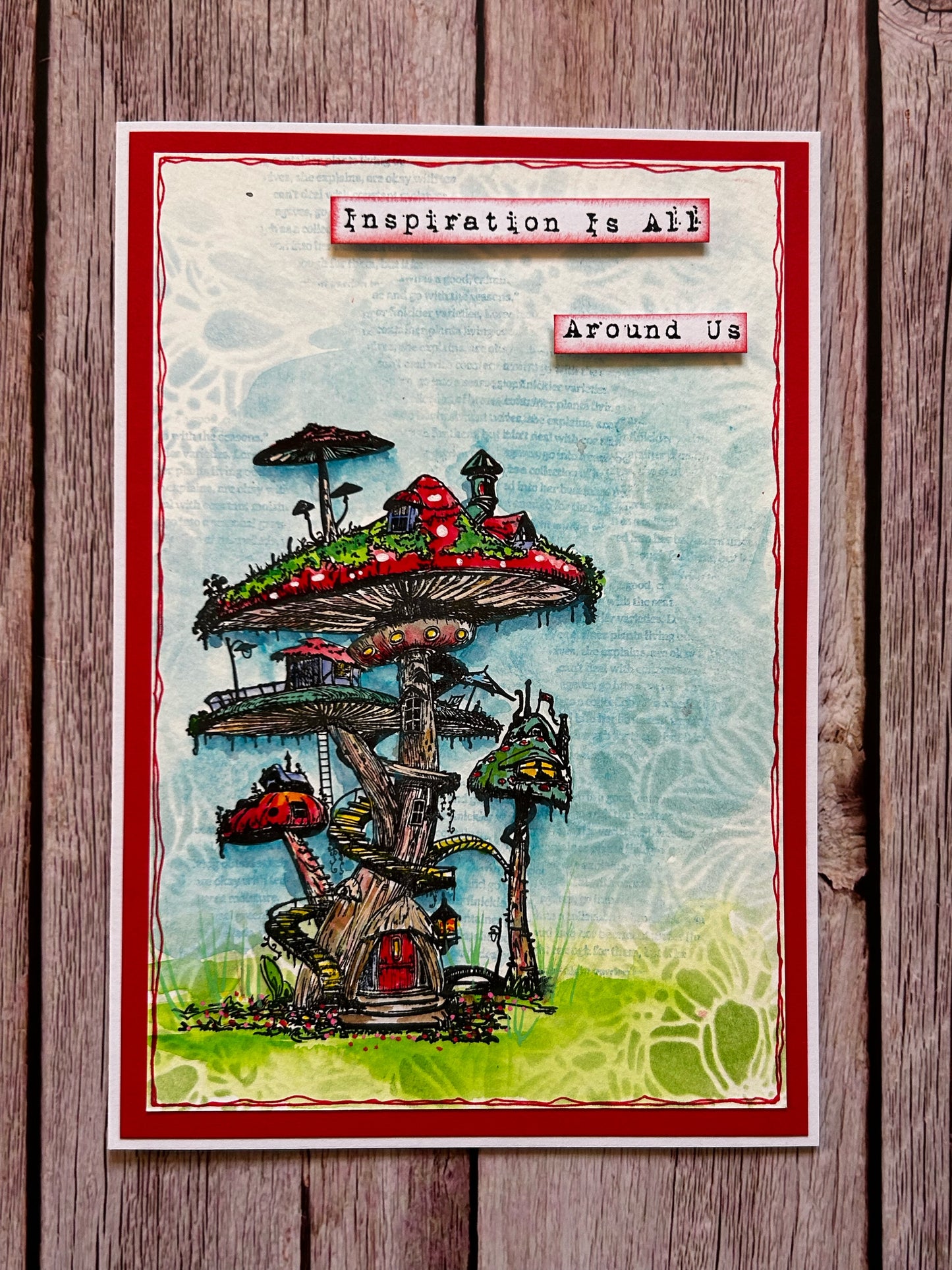TP-1096 - A6 Stamp Set - Hymenium Havens