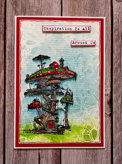 TP-1096 - A6 Stamp Set - Hymenium Havens