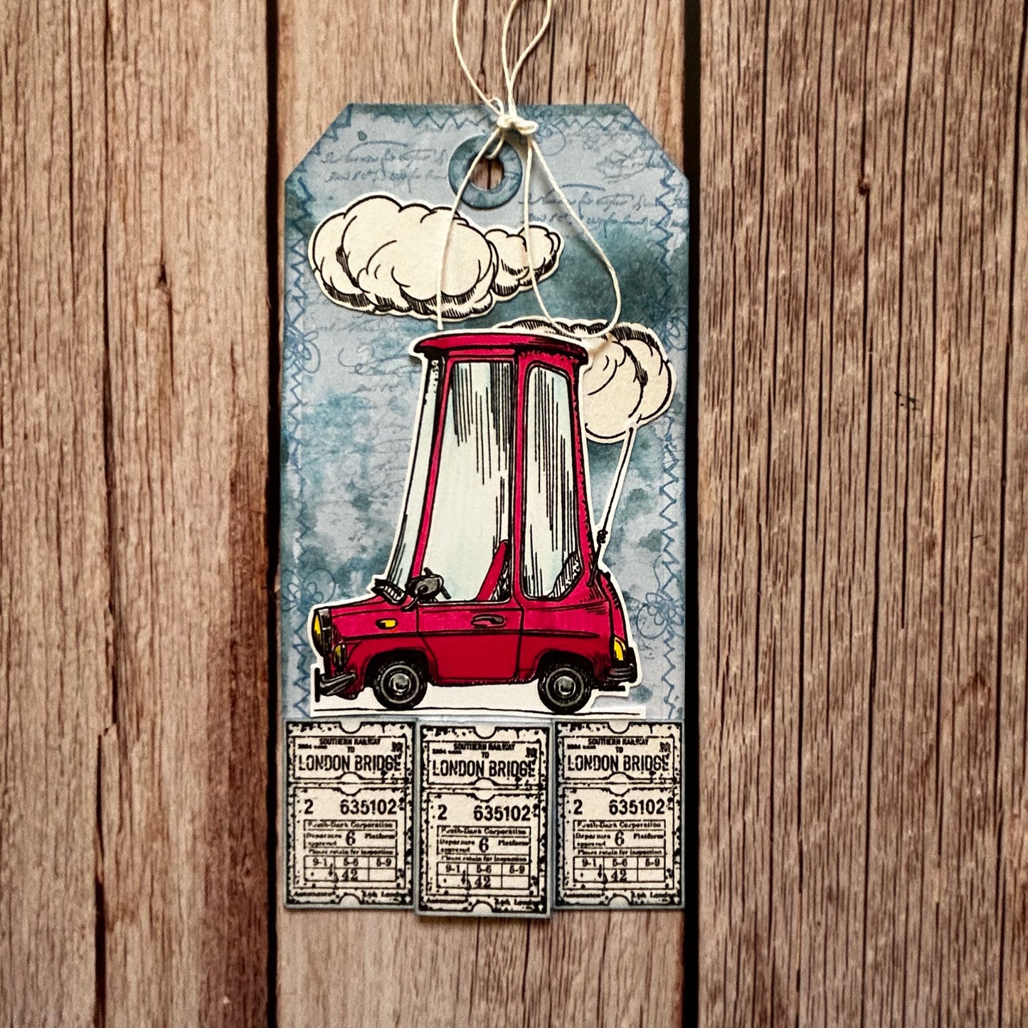 #1112 - A6 Stamp Set - Movin' On Up