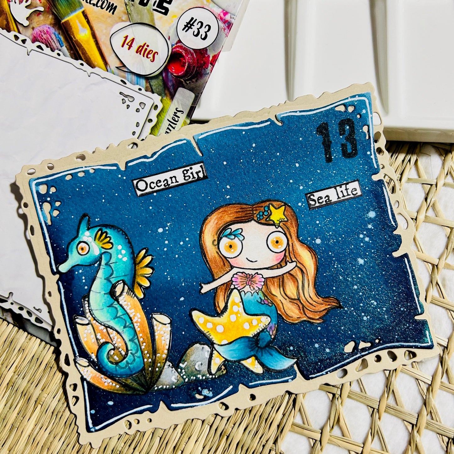 TP-859 - A6 Clear Stamp Set - Ocean Floor