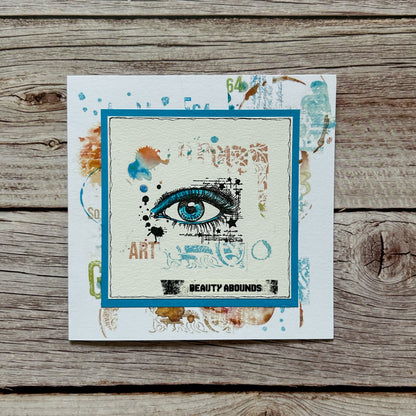 #1154 - A8 Stamp Set - Eyeful