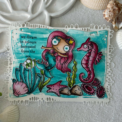 TP-859 - A6 Clear Stamp Set - Ocean Floor