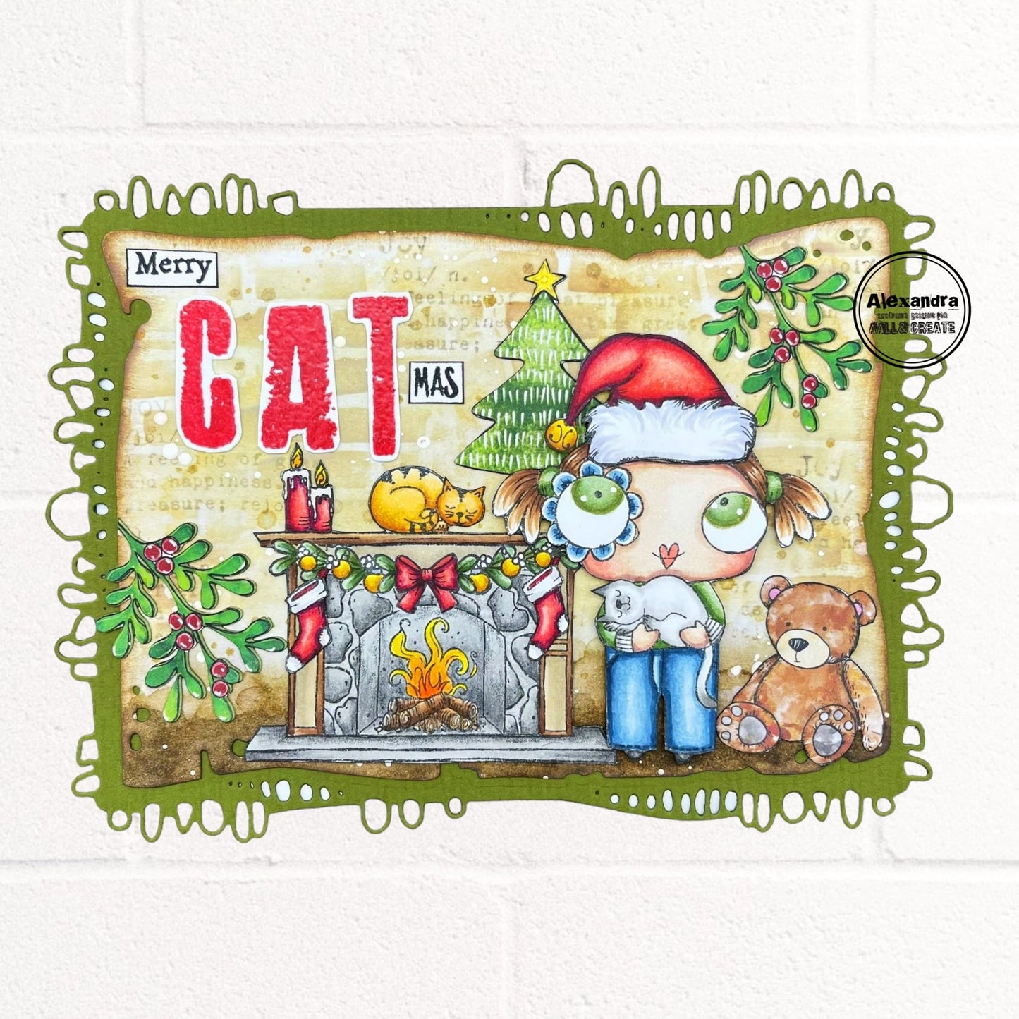 Janet Klein Christmas A7 Stamps Bundle