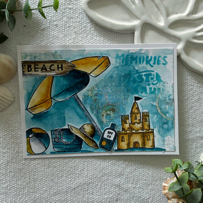 #860 - A6 Clear Stamp Set - Beachfront