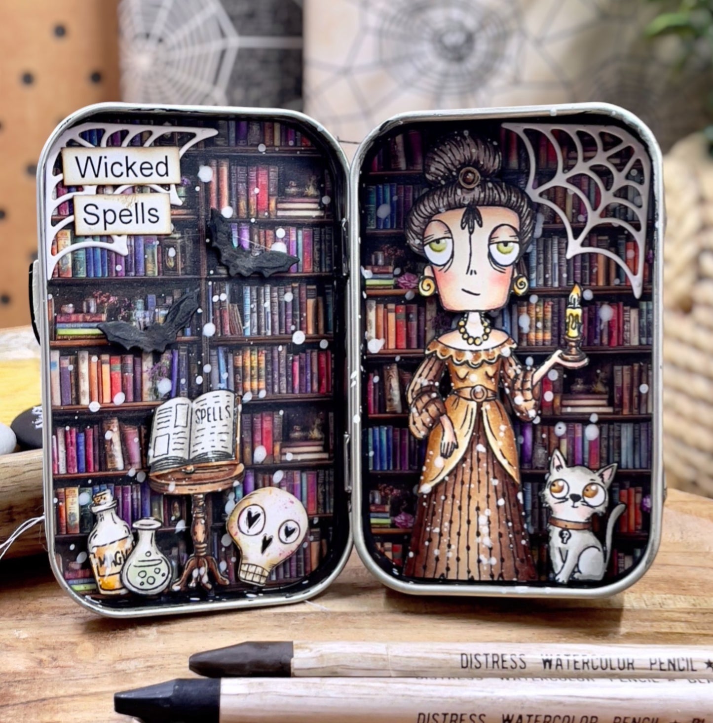 AALL & Create Pack of 2x EP-94 - Ephemera Die-Cuts - Creepy Curiosities