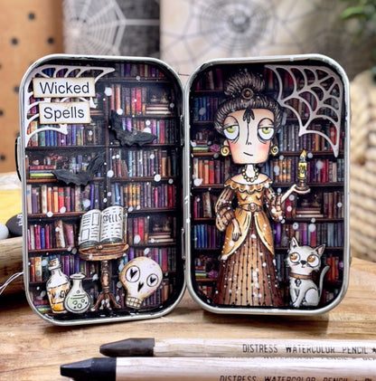 AALL & Create Pack of 2x EP-94 - Ephemera Die-Cuts - Creepy Curiosities