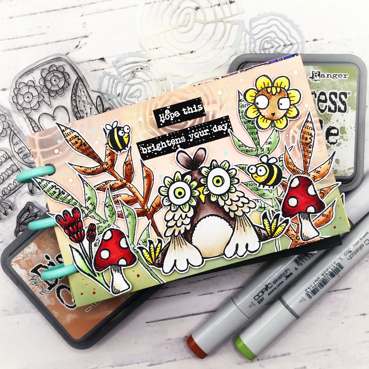 #658 - A6 Clear Stamp Set - Have A Hoot