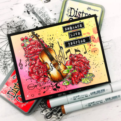TP-683 - A5 Clear Stamp Set - All That Jazz