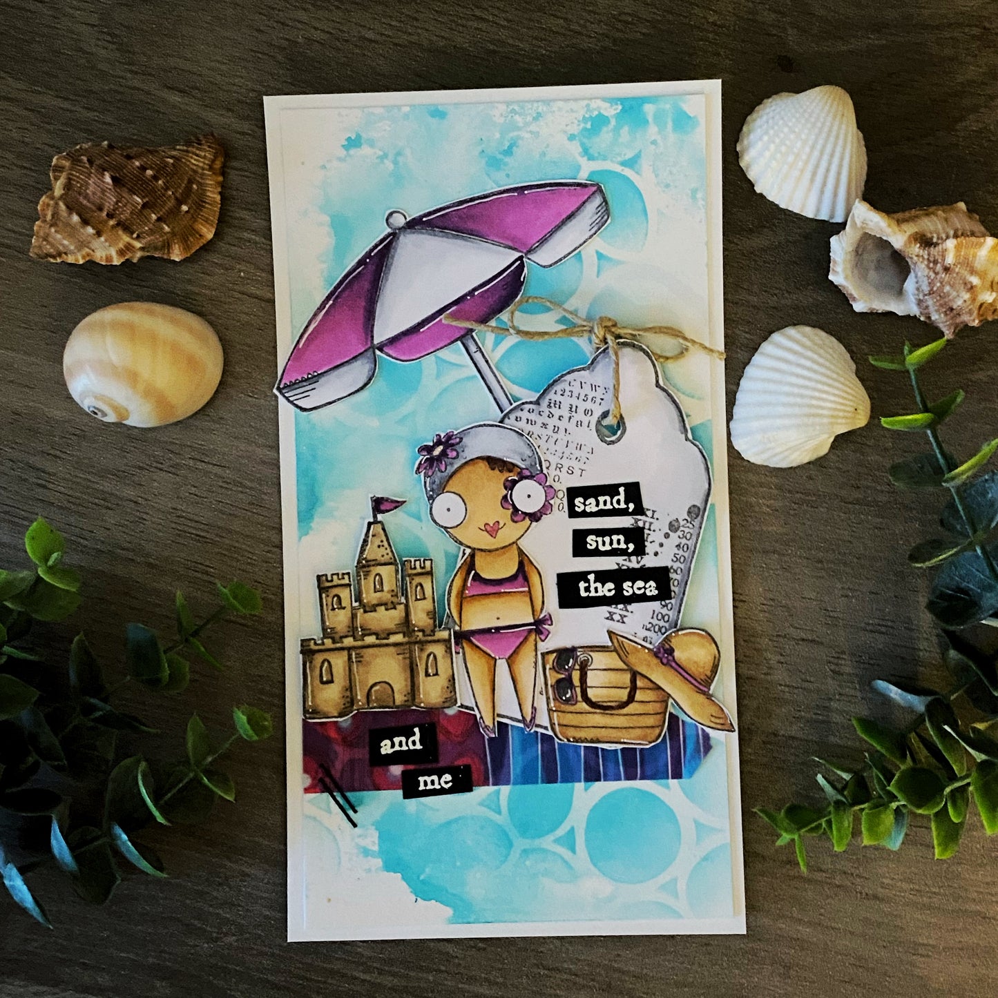 #860 - A6 Clear Stamp Set - Beachfront
