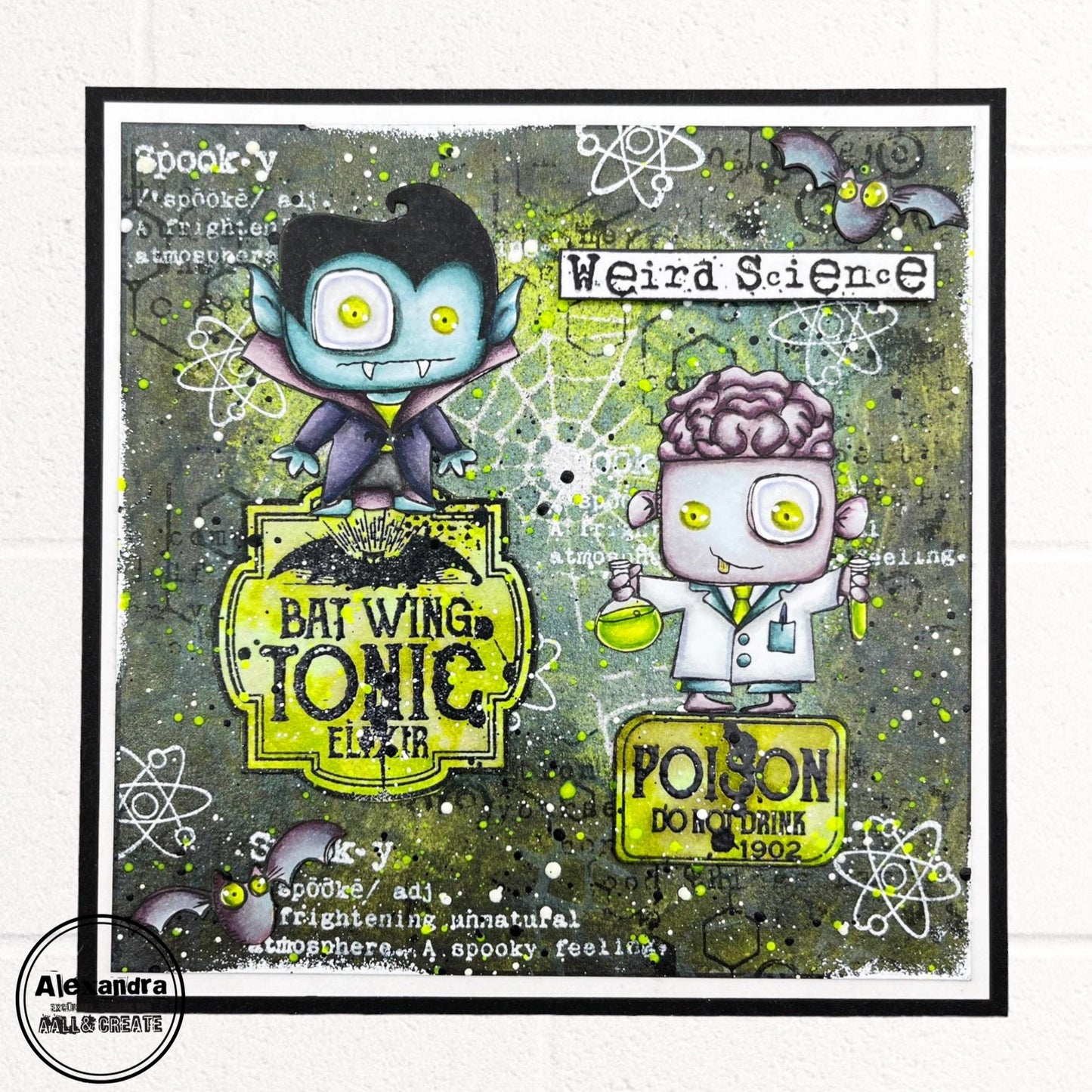 TP-957 - A7 Stamp Set - Weird Science