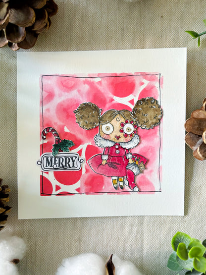 TP-1190 - A7 Stamp Set - Sweet Christmas