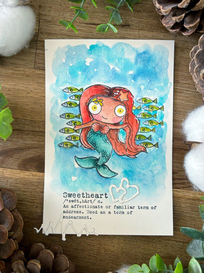 #938 - A7 Stamp Set - Define Love