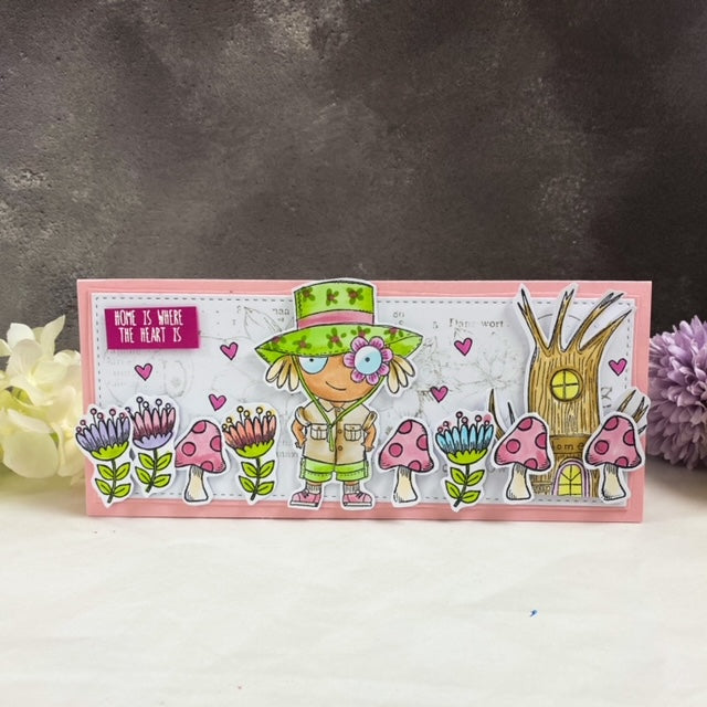 #656 - A7 Clear Stamp Set - Go Wild