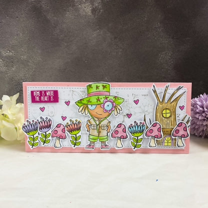 #656 - A7 Clear Stamp Set - Go Wild