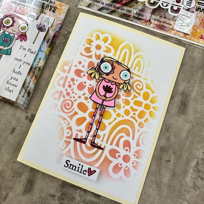 TP-813 - A7 Clear Stamp Set - Smile