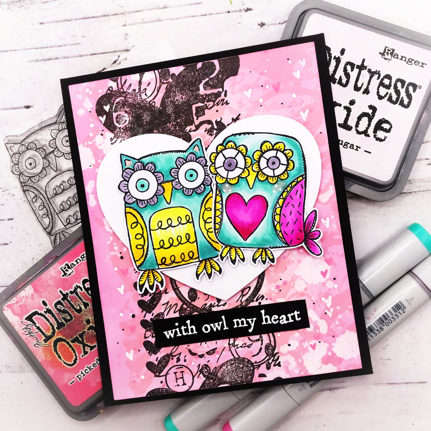 #658 - A6 Clear Stamp Set - Have A Hoot