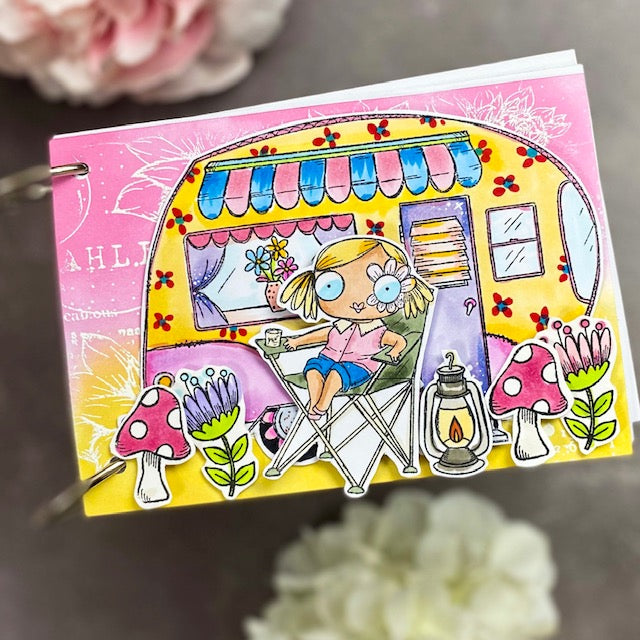 #656 - A7 Clear Stamp Set - Go Wild