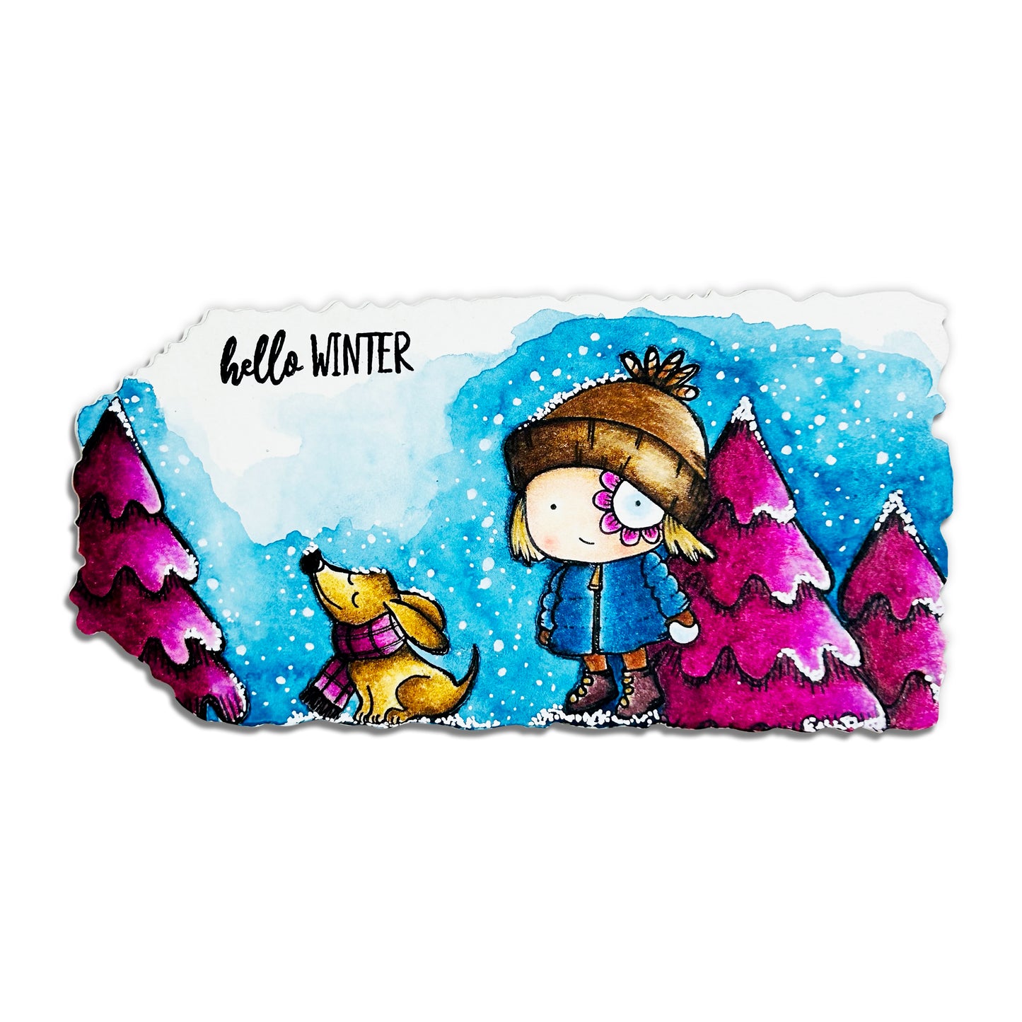 #426 - A7 Clear Stamp Set - Warm & Cosy