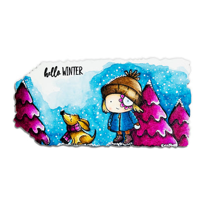 #426 - A7 Clear Stamp Set - Warm & Cosy