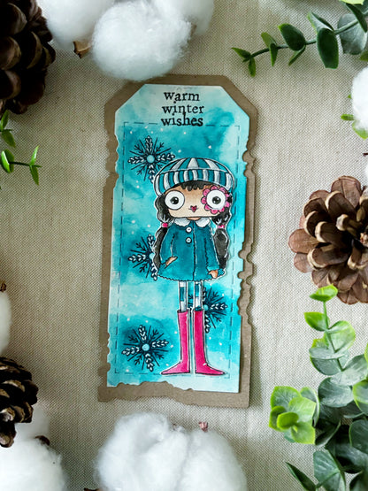 #814 - A7 Clear Stamp Set - Stay Cosy