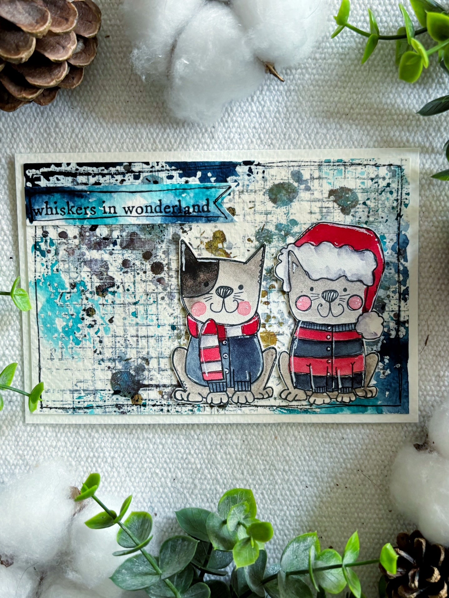 #742 - A7 Clear Stamp Set - Whiskers