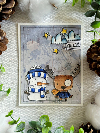 #944 - A7 Stamp Set - Snow Good